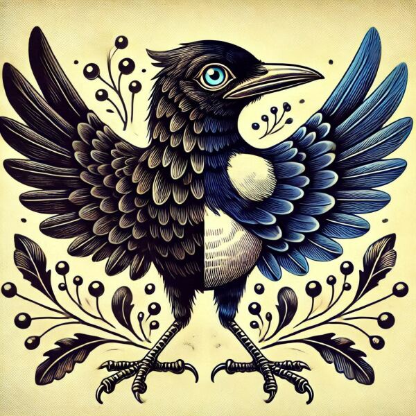 The Bluestocking - the one with the Christmas stocking