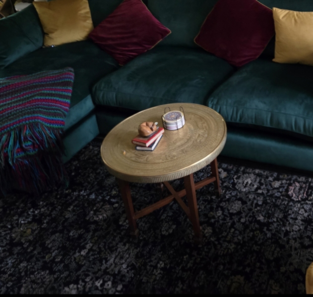 Advice please. Does this rug look stupid? Do I need a bigger one?