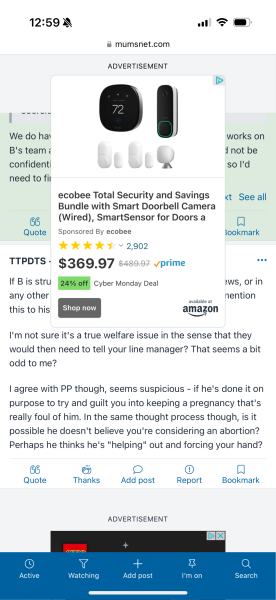Huge adverts making site unusable