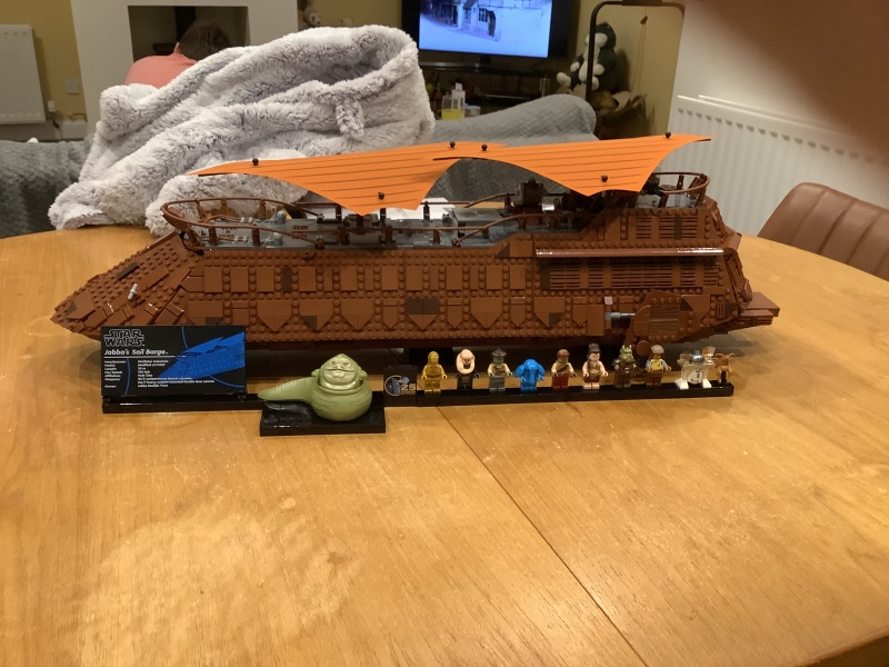 To show me your Lego collection?