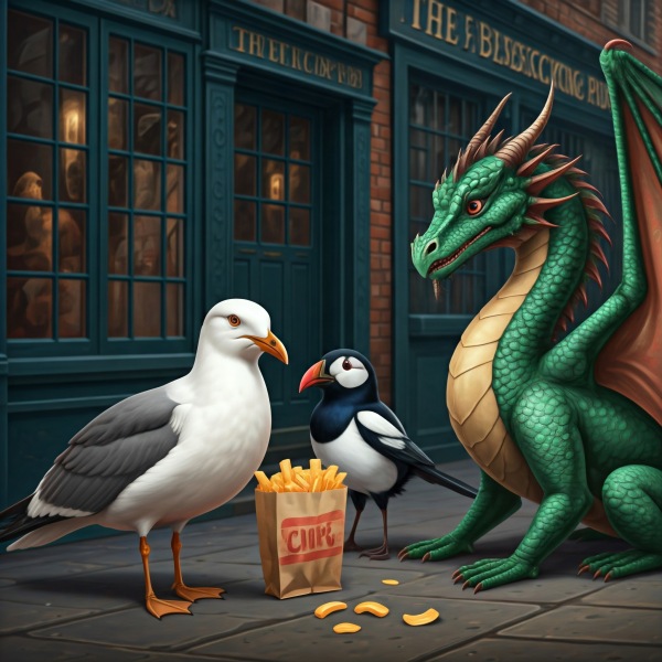 The Bluestocking - the one with the Christmas stocking