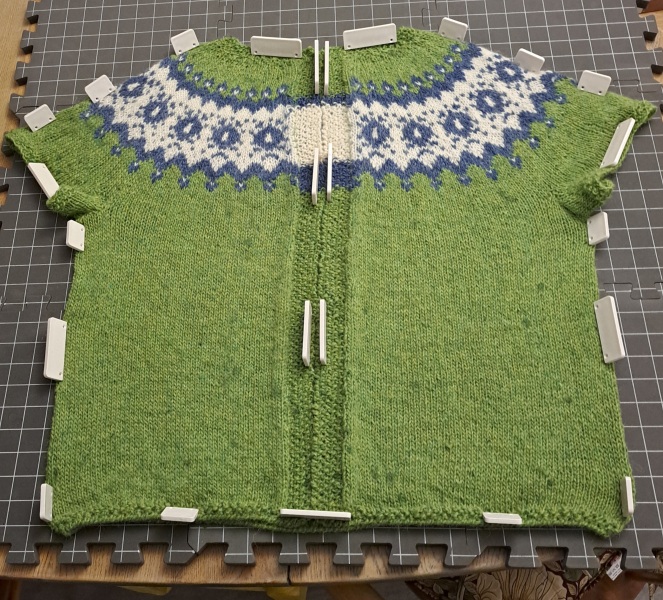 It's crochet,  knit and natter thread 11. So much yarn we need a yarn barn.