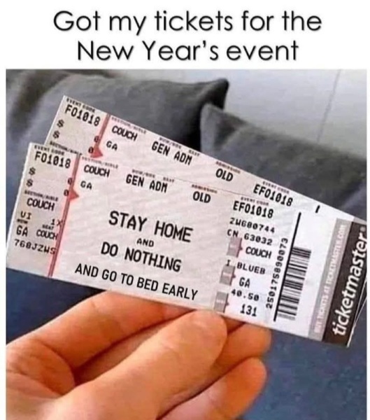 What are you doing on New Year’s Eve?