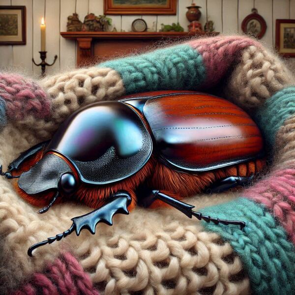 The Bluestocking - the one with the Christmas stocking