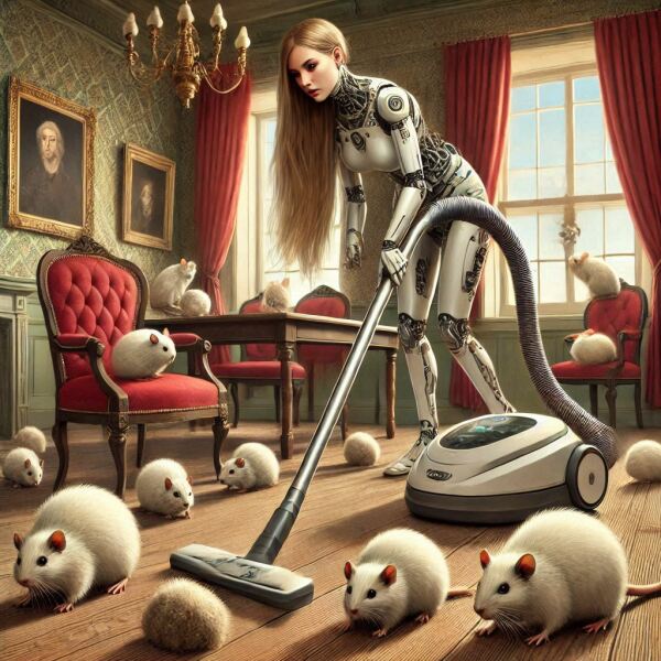 The Bluestocking - the one with the Christmas stocking