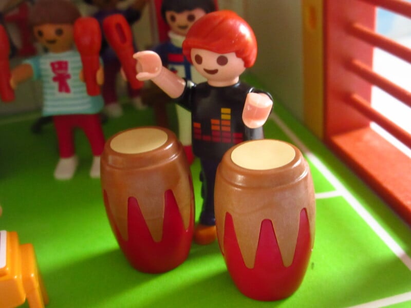 It's advent for the Playmobil people in our house...