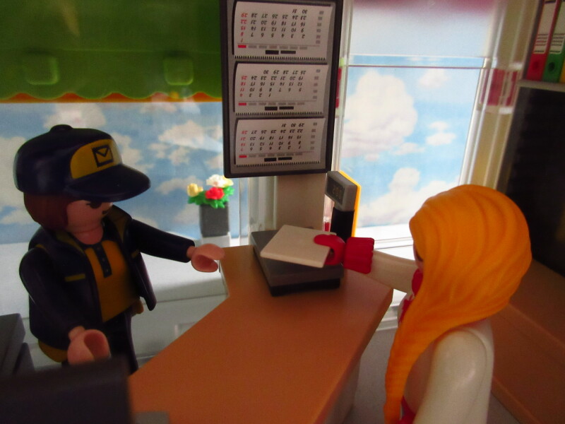 It's advent for the Playmobil people in our house...