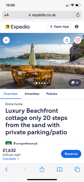 Help me find the perfect seafront holiday cottage. Please!