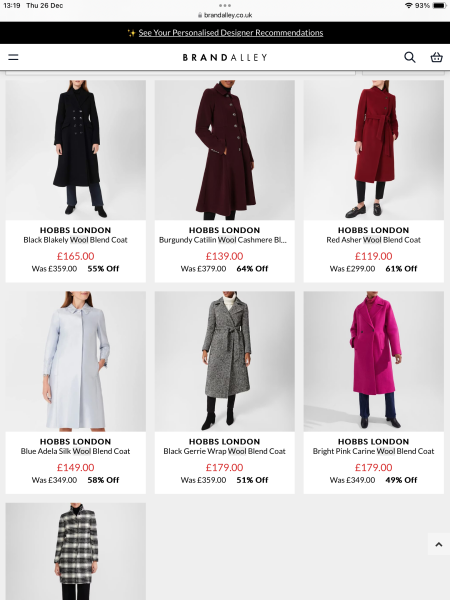 Where are all the smart coats? ie. Not oversized and shapeless