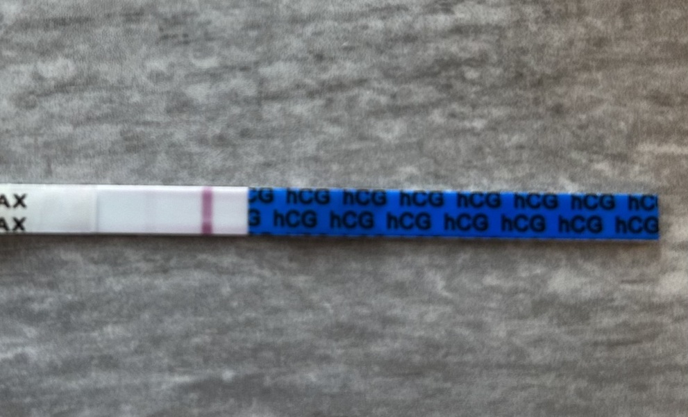 Need second eyes with a pregnancy strip test please, positive???
