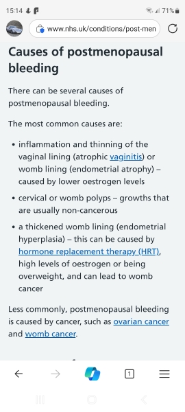 PERIOD AFTER MENAPAUSE
