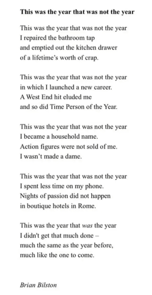 Anyone else thinking....here comes the new year, same as the old year?