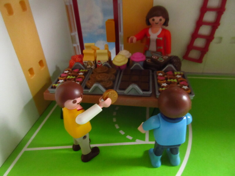 It's advent for the Playmobil people in our house...