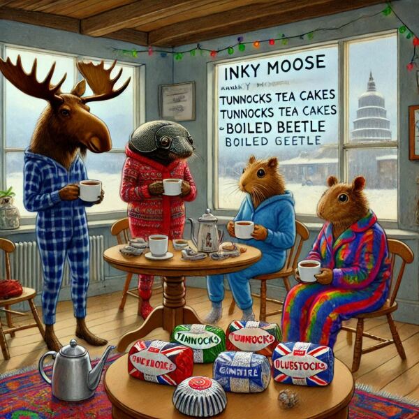 Bluestocking: the one where Boiled gets to the bar first!