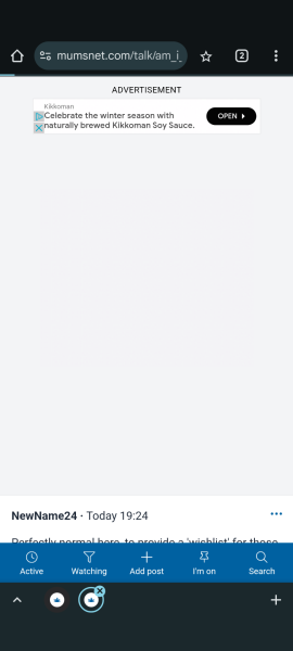 Huge adverts making site unusable