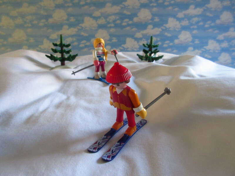 It's advent for the Playmobil people in our house...