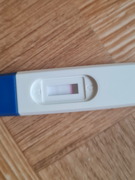 Positive test after chemical pregnancy