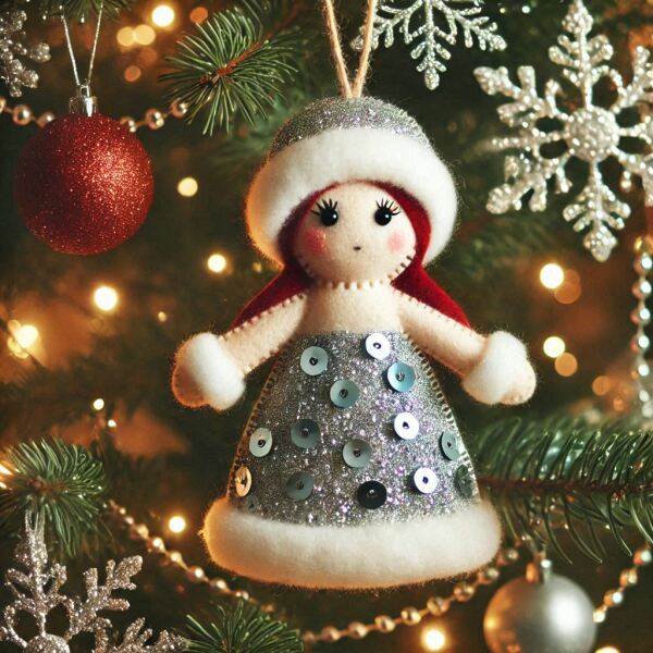 The Bluestocking - the one with the Christmas stocking