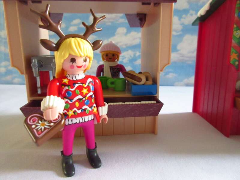 It's advent for the Playmobil people in our house...