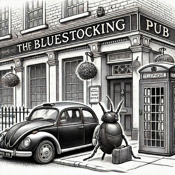 Bluestocking: the one where Boiled gets to the bar first!