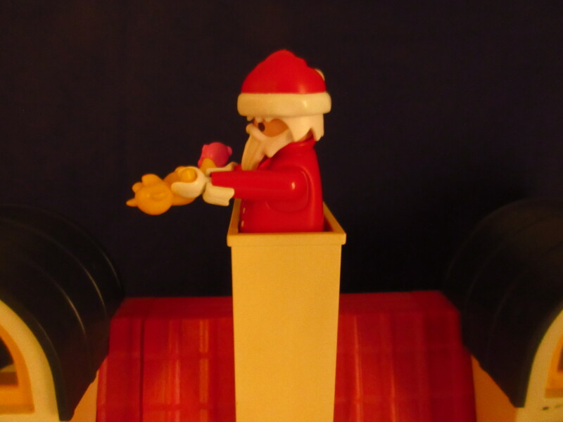 It's advent for the Playmobil people in our house...