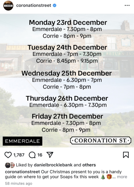 Coronation Street ITV1 pace thread. We know whodunit but on it drags *** NO SPOILERS ***