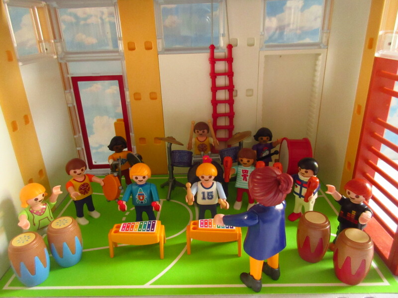 It's advent for the Playmobil people in our house...