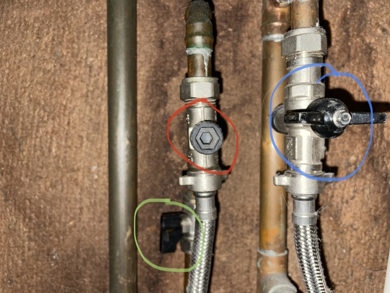 Boiler low in pressure