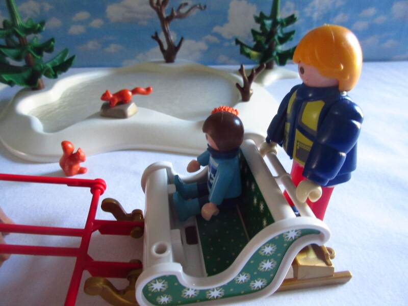 It's advent for the Playmobil people in our house...