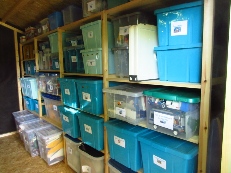 It's advent for the Playmobil people in our house...