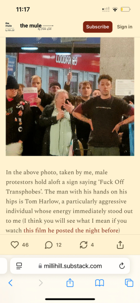 The “women’s march” that’s all about the men.