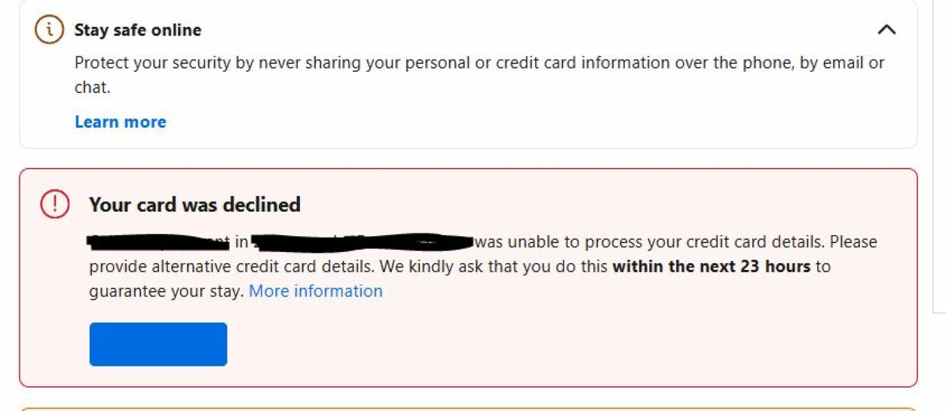 This is scam right - Booking.com?