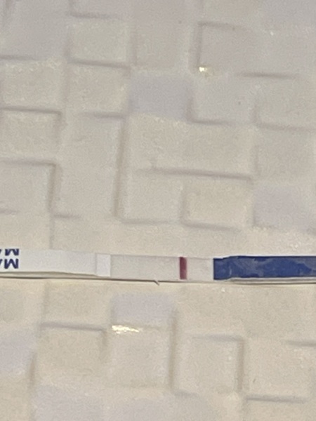 Faint positive after MMC...?