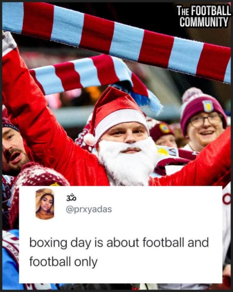 Boxing Day football - are you partaking or losing out to it today? Or ignoring it?!!