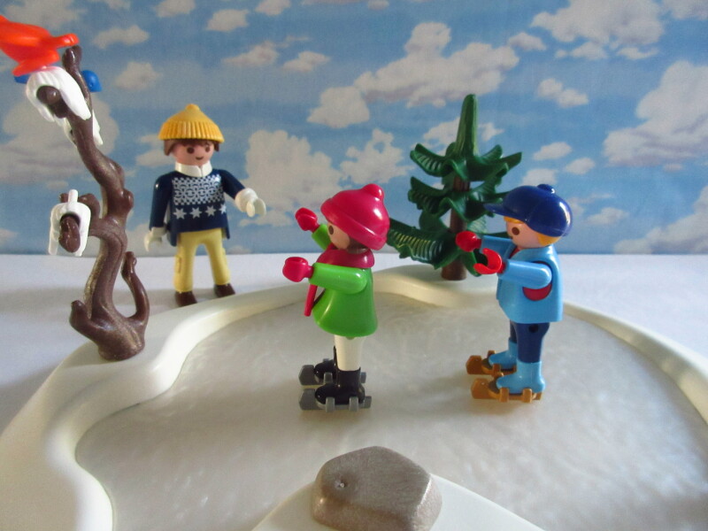 It's advent for the Playmobil people in our house...