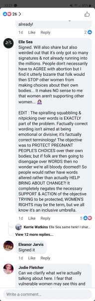 The “women’s march” that’s all about the men.