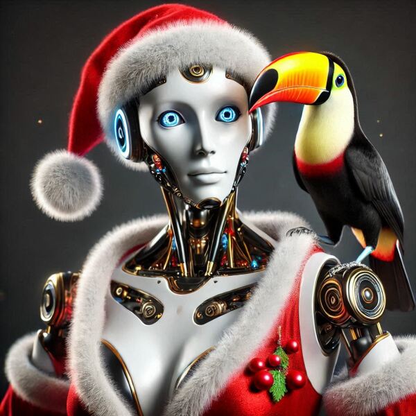 The Bluestocking - the one with the Christmas stocking