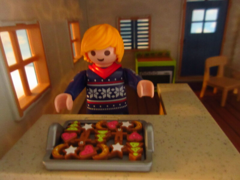 It's advent for the Playmobil people in our house...