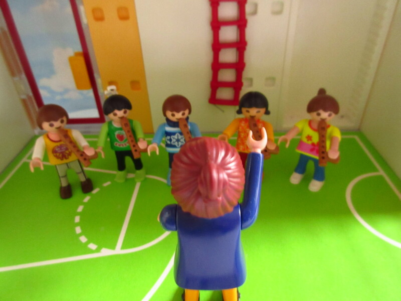 It's advent for the Playmobil people in our house...