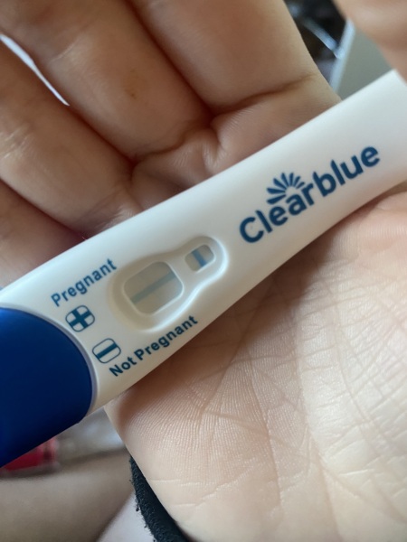 Positive test or evap line?
