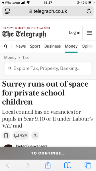 to think home ed families are going to have to accept more oversight?