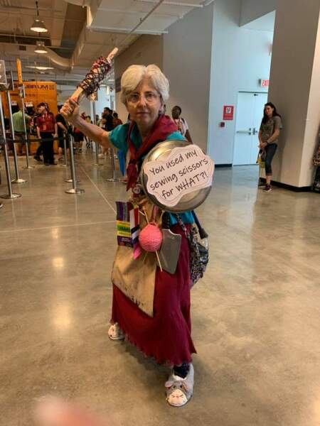 The Bluestocking - the one with the Christmas stocking