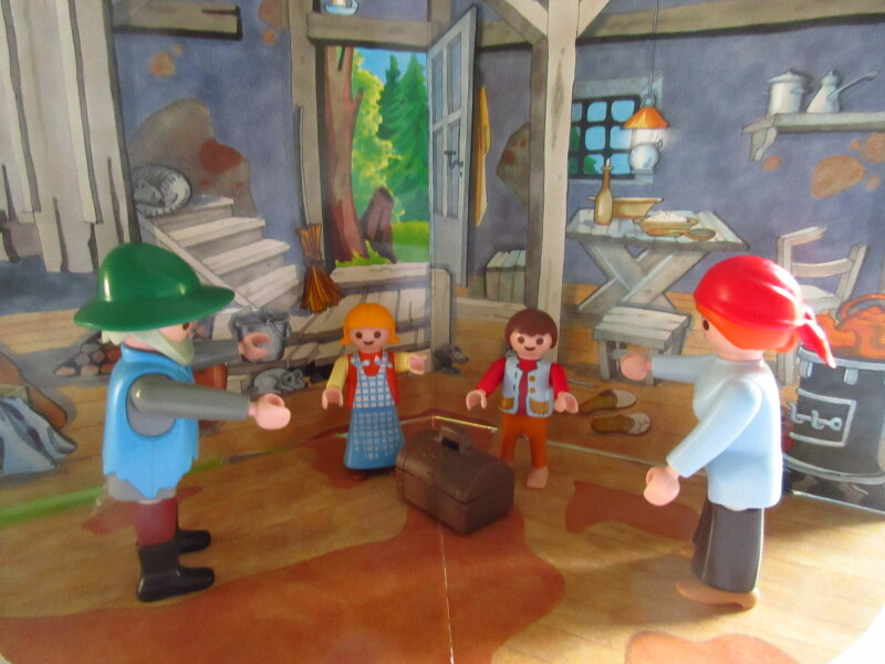 It's advent for the Playmobil people in our house...