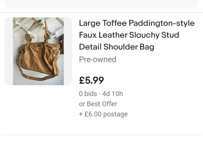 (Cheap) Chloe Paddington bag lookalike?