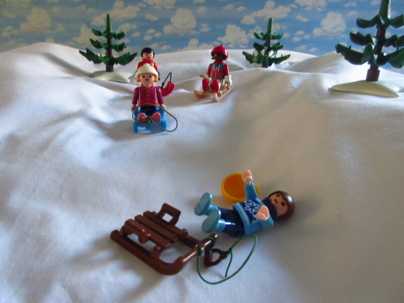 It's advent for the Playmobil people in our house...