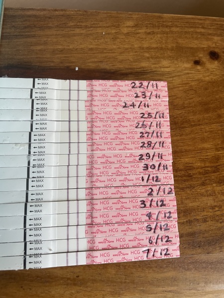 Are these pregnancy tests getting lighter?