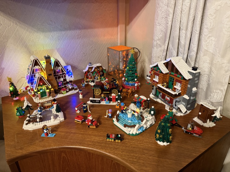 To show me your Lego collection?