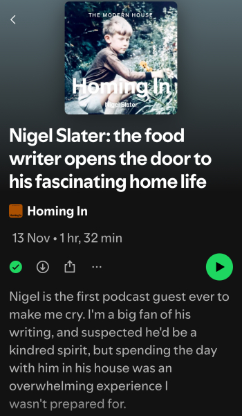 The Nigel Slater Christmas Chronicles Readalong 2024 Part 2