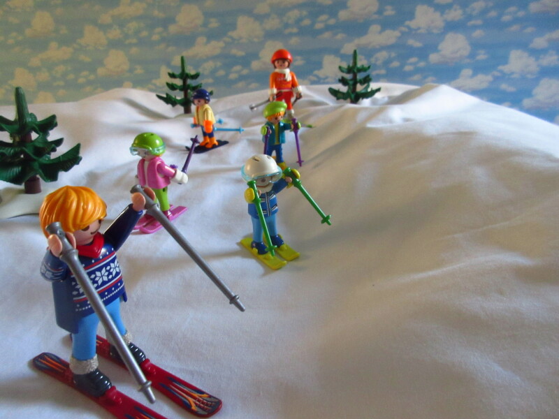 It's advent for the Playmobil people in our house...