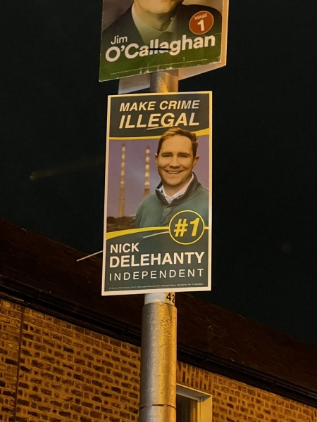 Make crime illegal? Well why didn't we try that before!